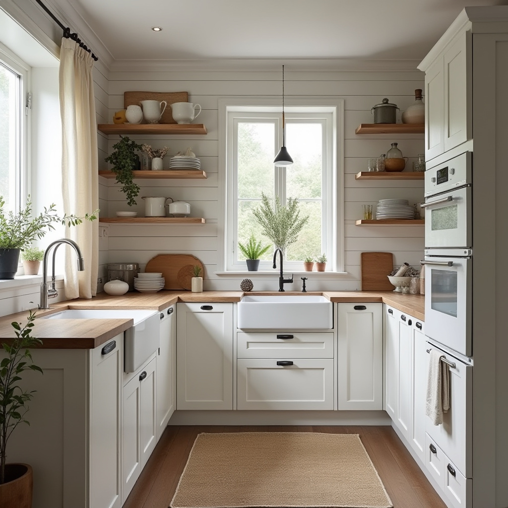 boho farmhouse kitchen decor 18