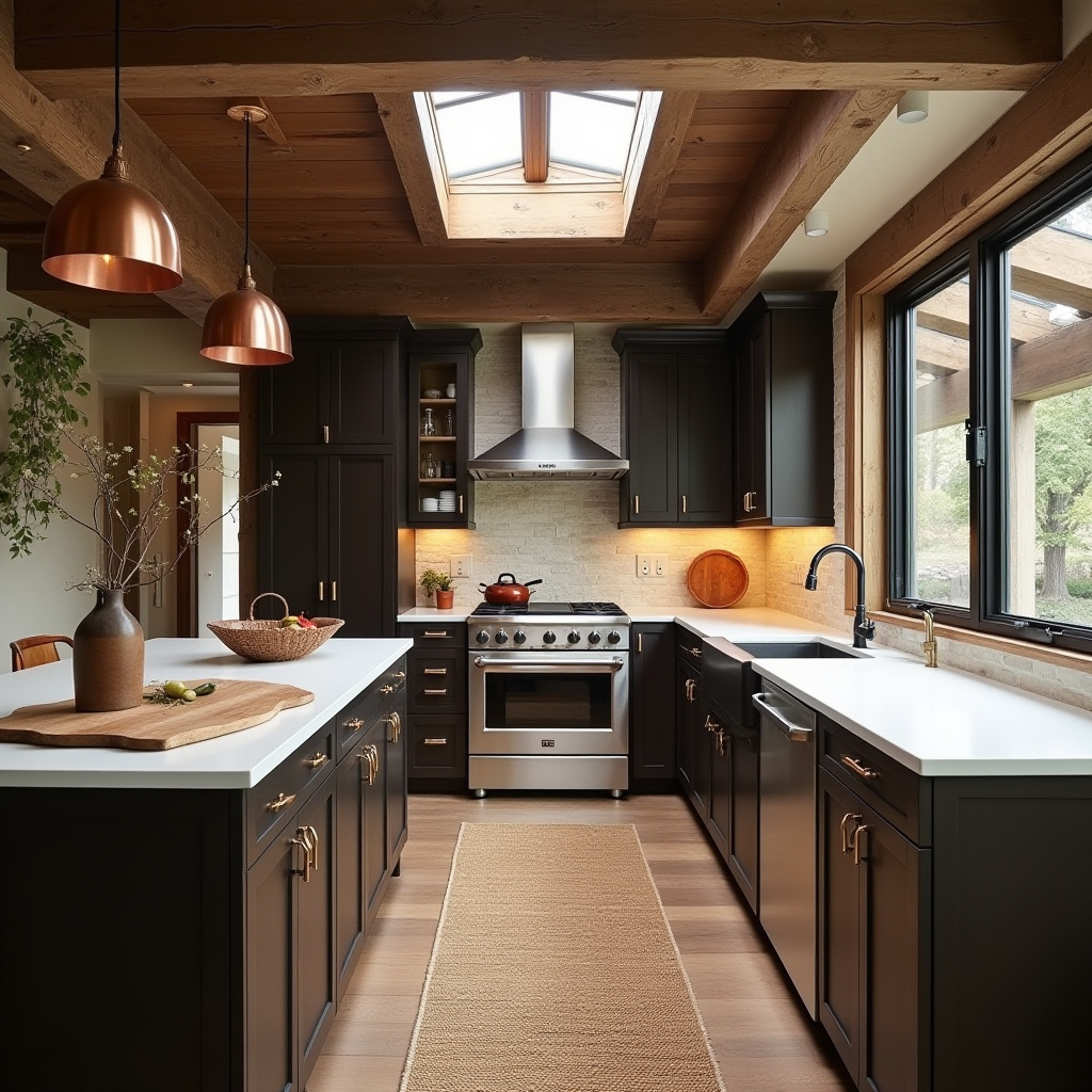 boho farmhouse kitchen decor 21