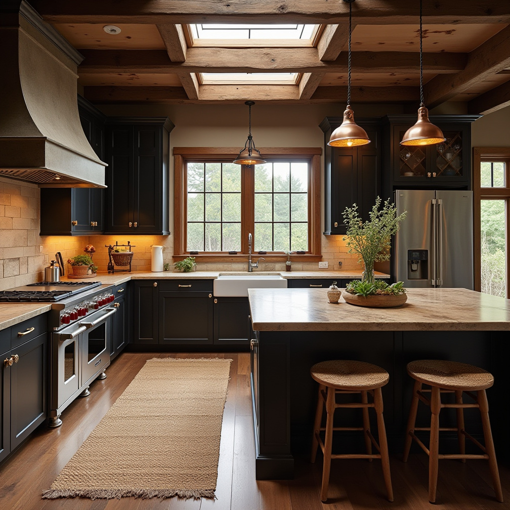 boho farmhouse kitchen decor 22