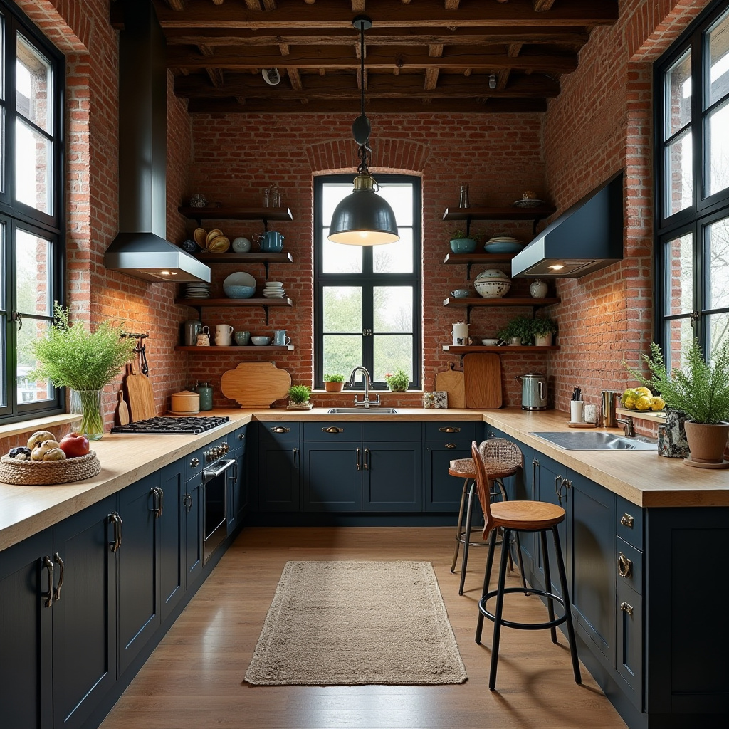 boho farmhouse kitchen decor 25
