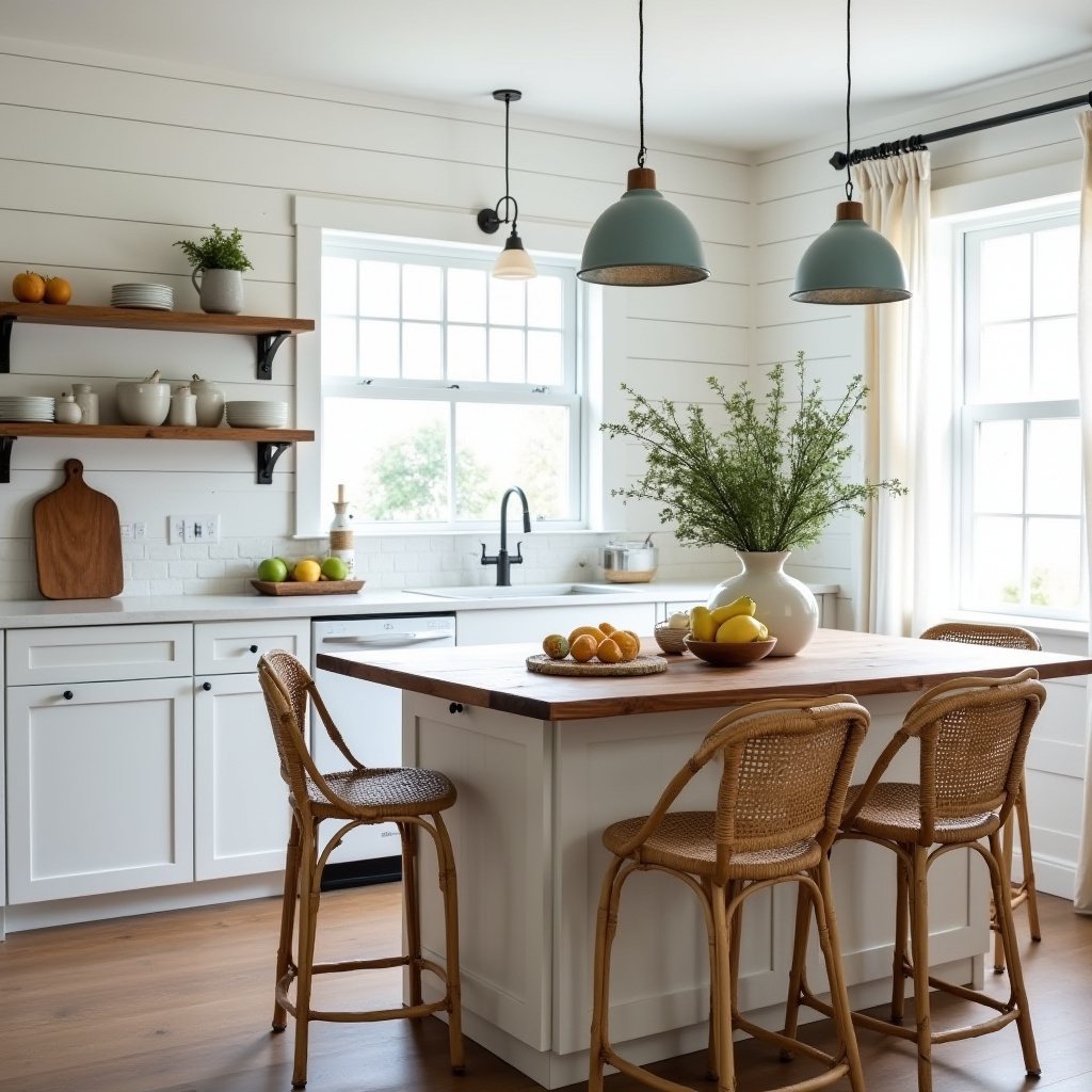 boho farmhouse kitchen decor 30