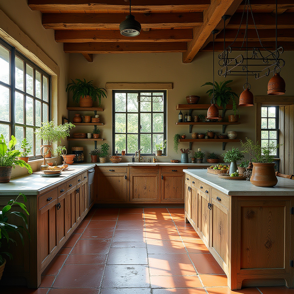 boho farmhouse kitchen decor 4