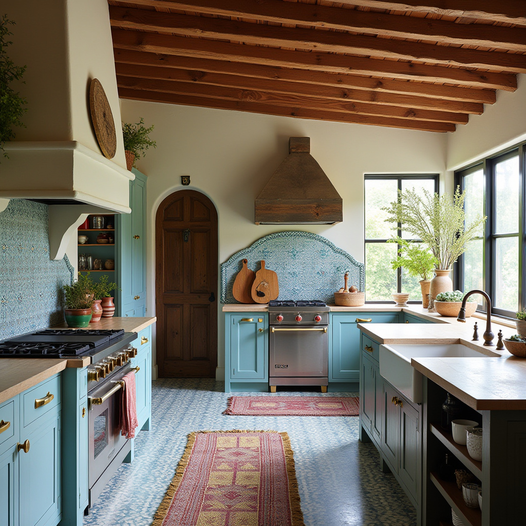boho farmhouse kitchen decor 40