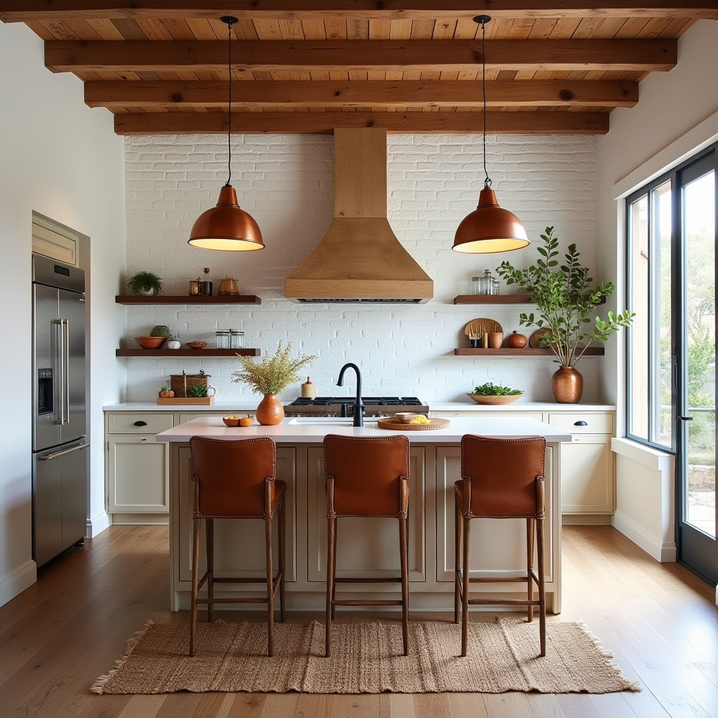 boho farmhouse kitchen decor 5