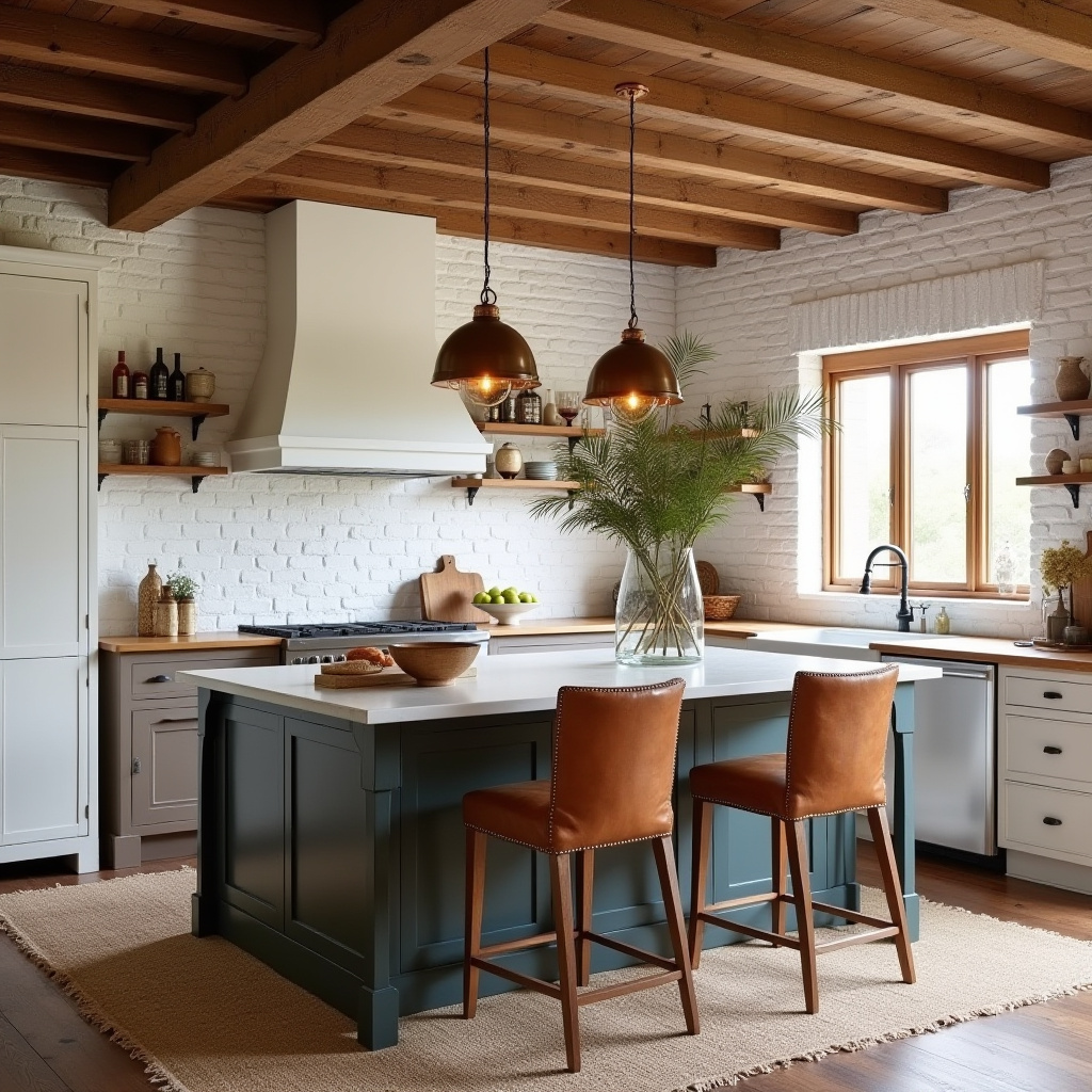 boho farmhouse kitchen decor 6