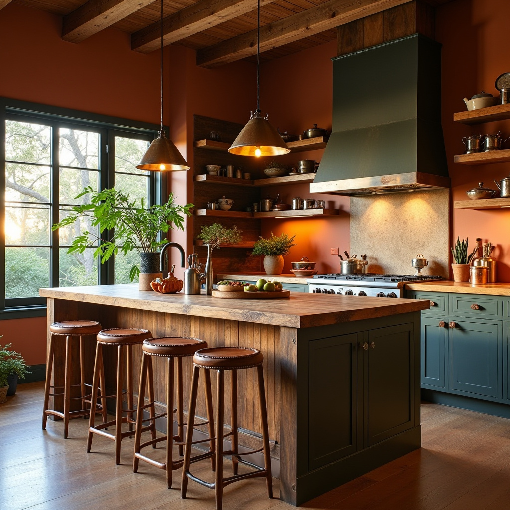 boho farmhouse kitchen ideas 11