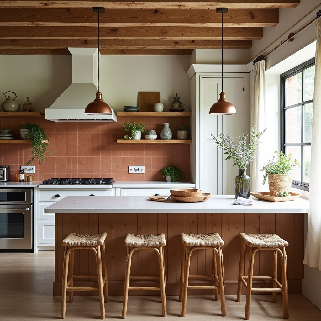boho farmhouse kitchen ideas 2
