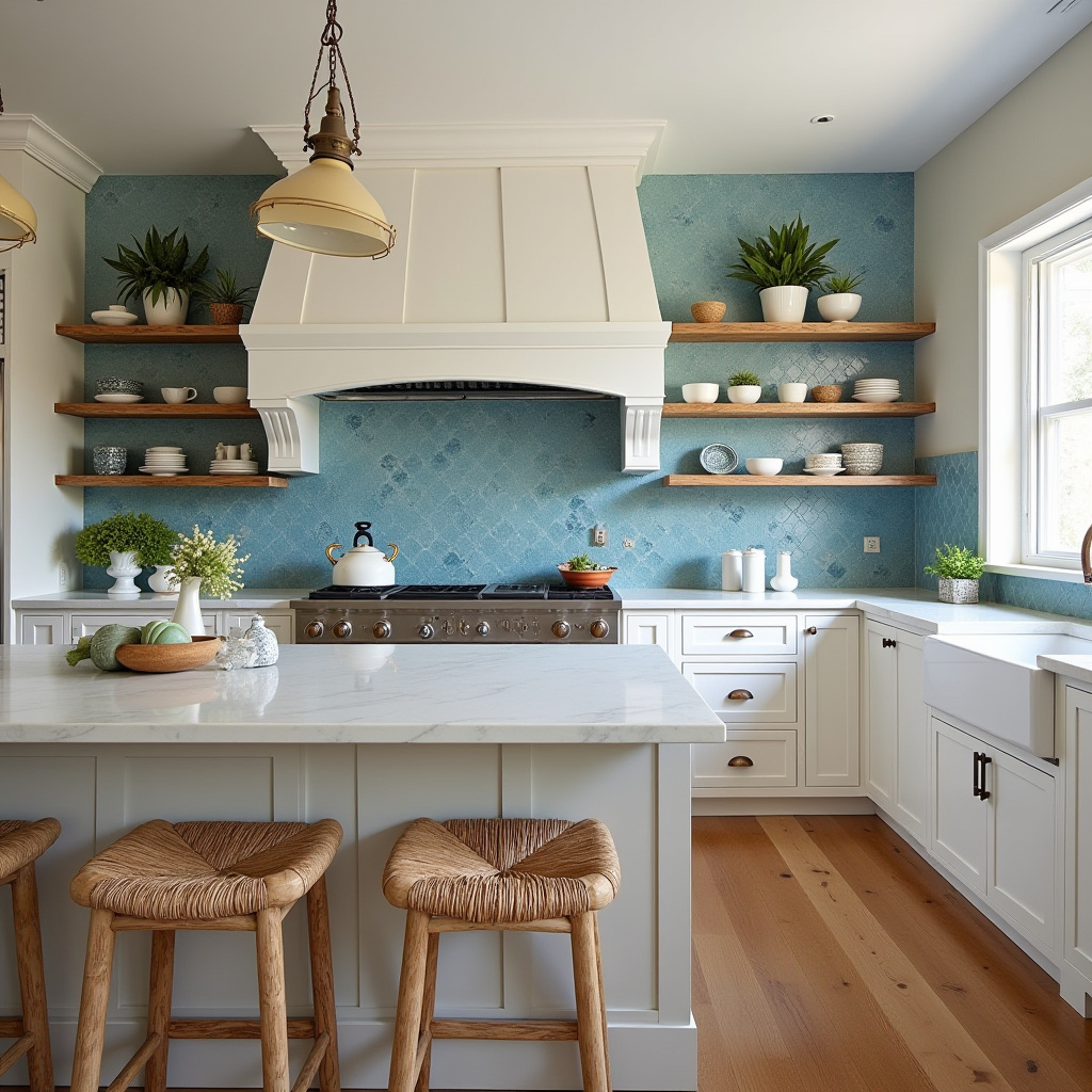 boho farmhouse kitchen ideas 23