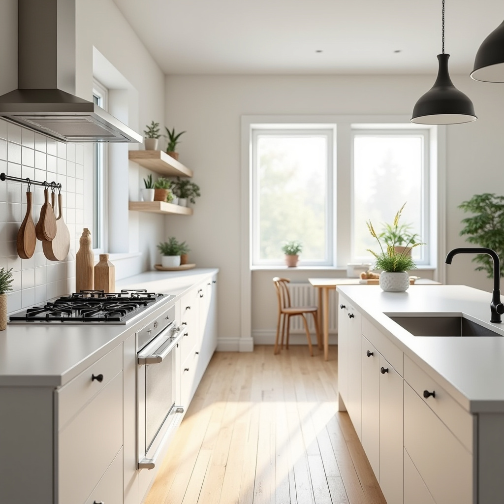 boho farmhouse kitchen ideas 25