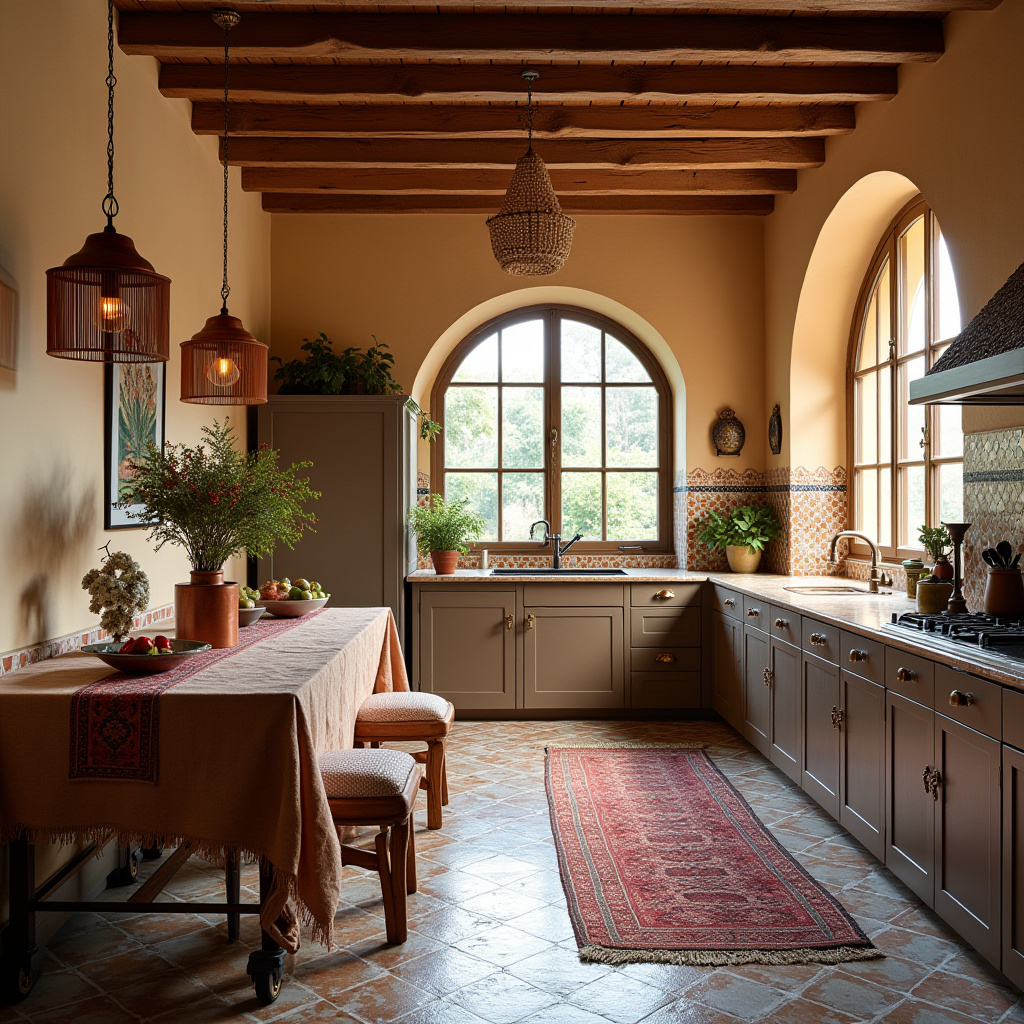 boho farmhouse kitchen ideas 28