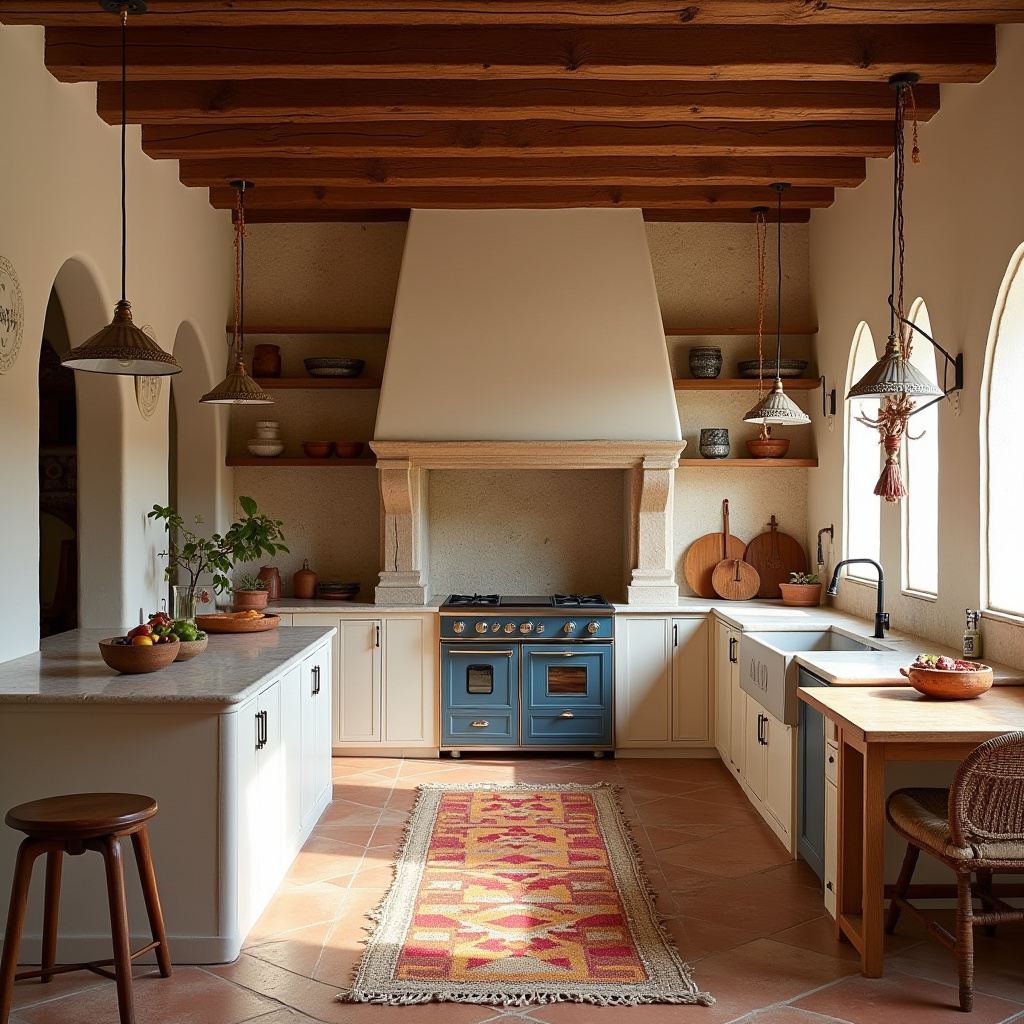 boho farmhouse kitchen ideas 7
