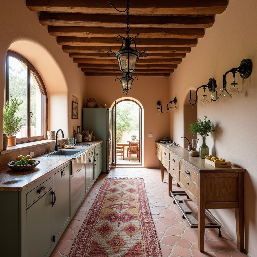 boho farmhouse kitchen ideas 8