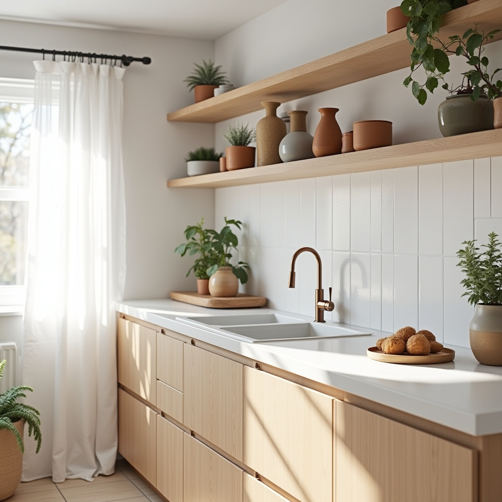 boho farmhouse kitchen ideas 9