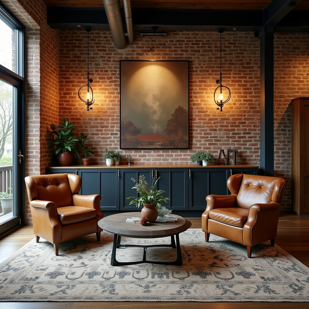 boho farmhouse living room 11