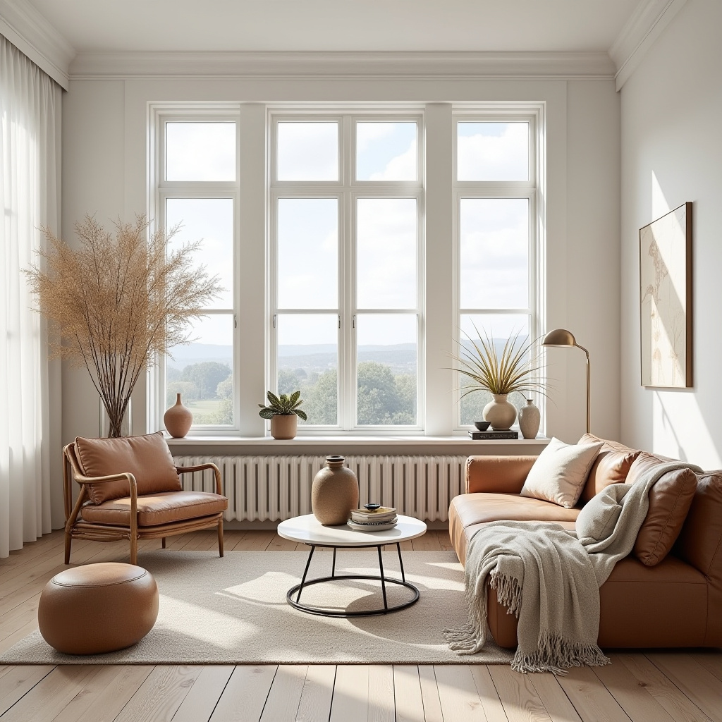 boho farmhouse living room 16