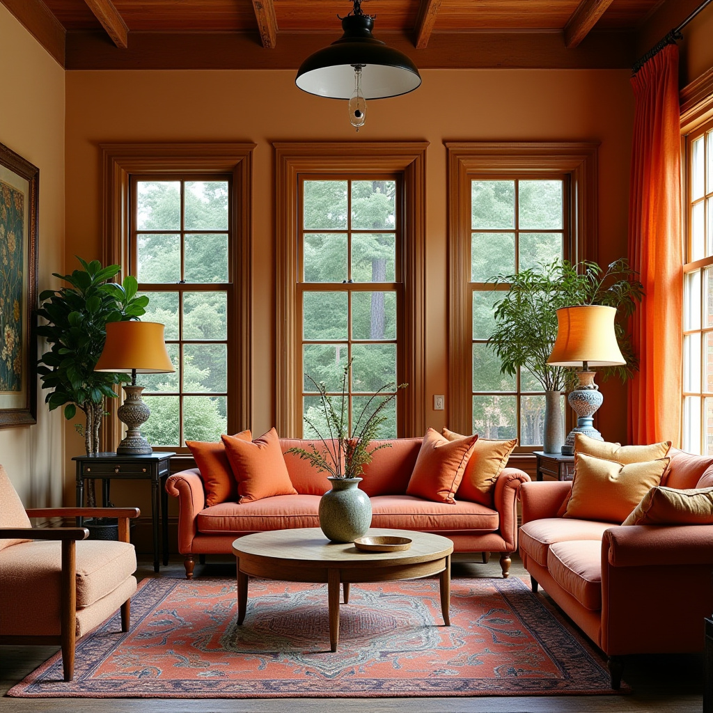 boho farmhouse living room 20
