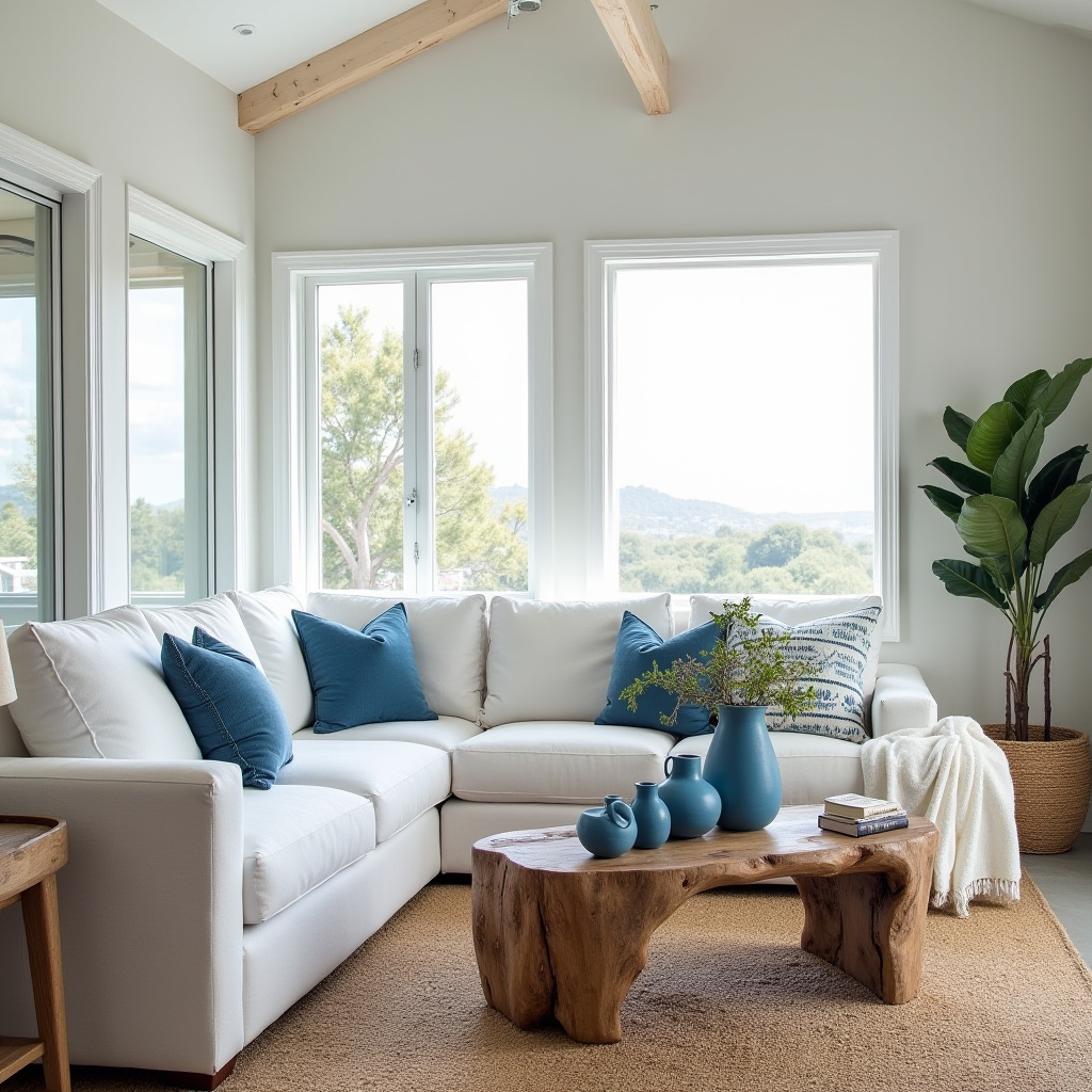 boho farmhouse living room 27