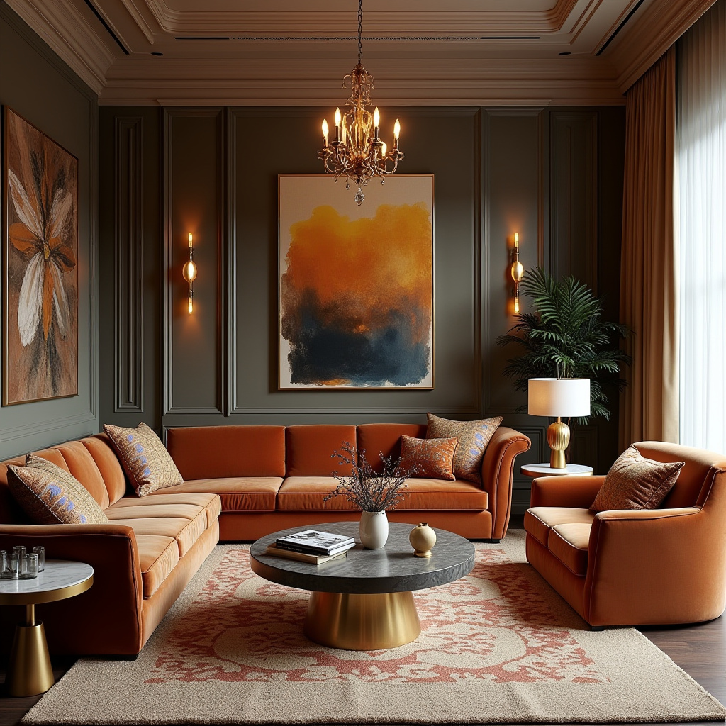 boho farmhouse living room 33