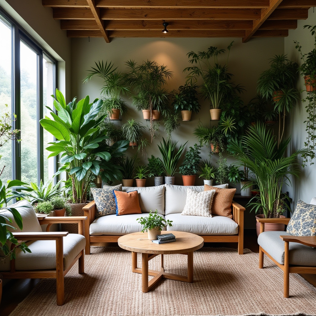 boho farmhouse living room 35