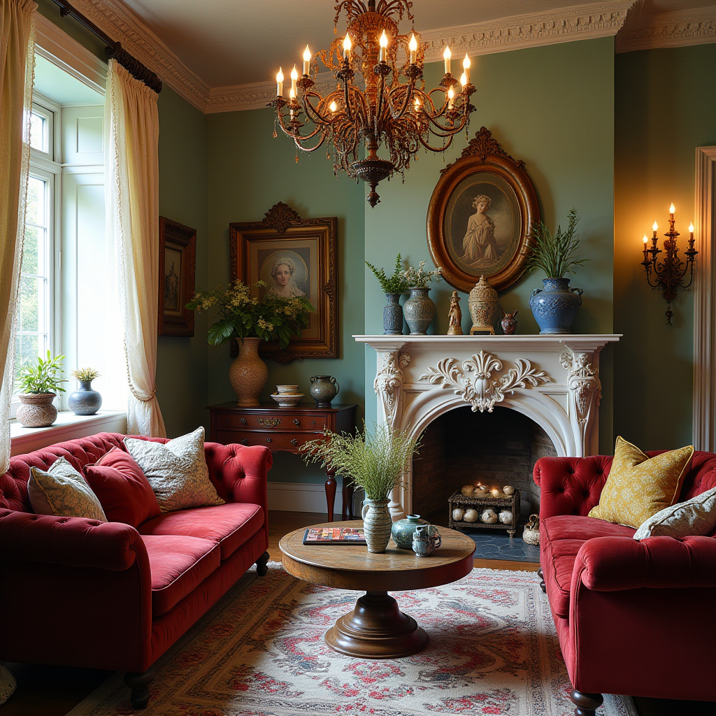 boho farmhouse living room 37