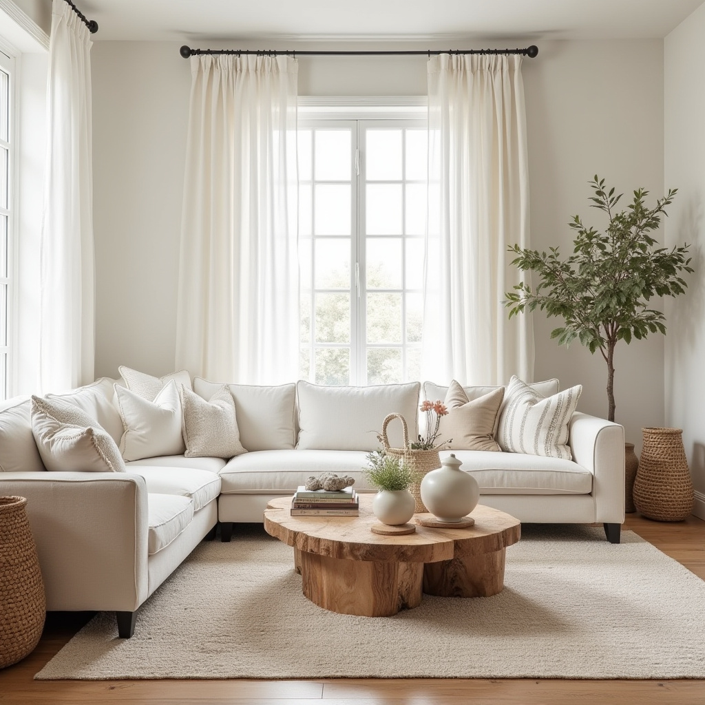 boho farmhouse living room 9