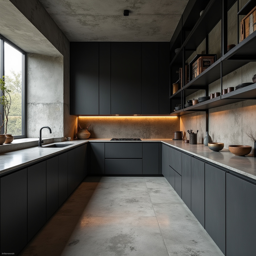 boho galley kitchen 30