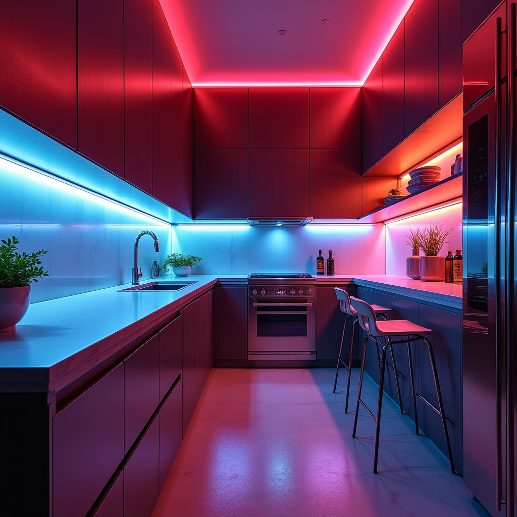 boho galley kitchen 35