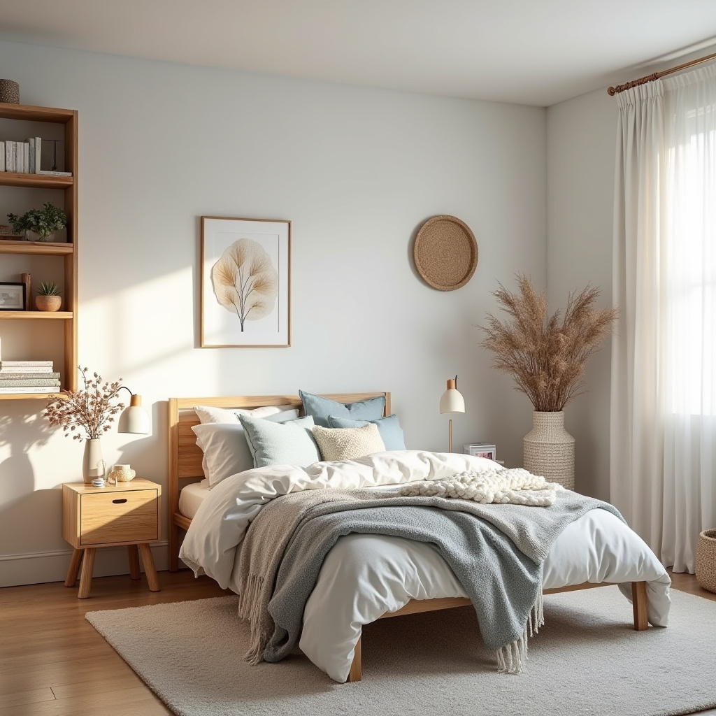 boho girls bedroom 10