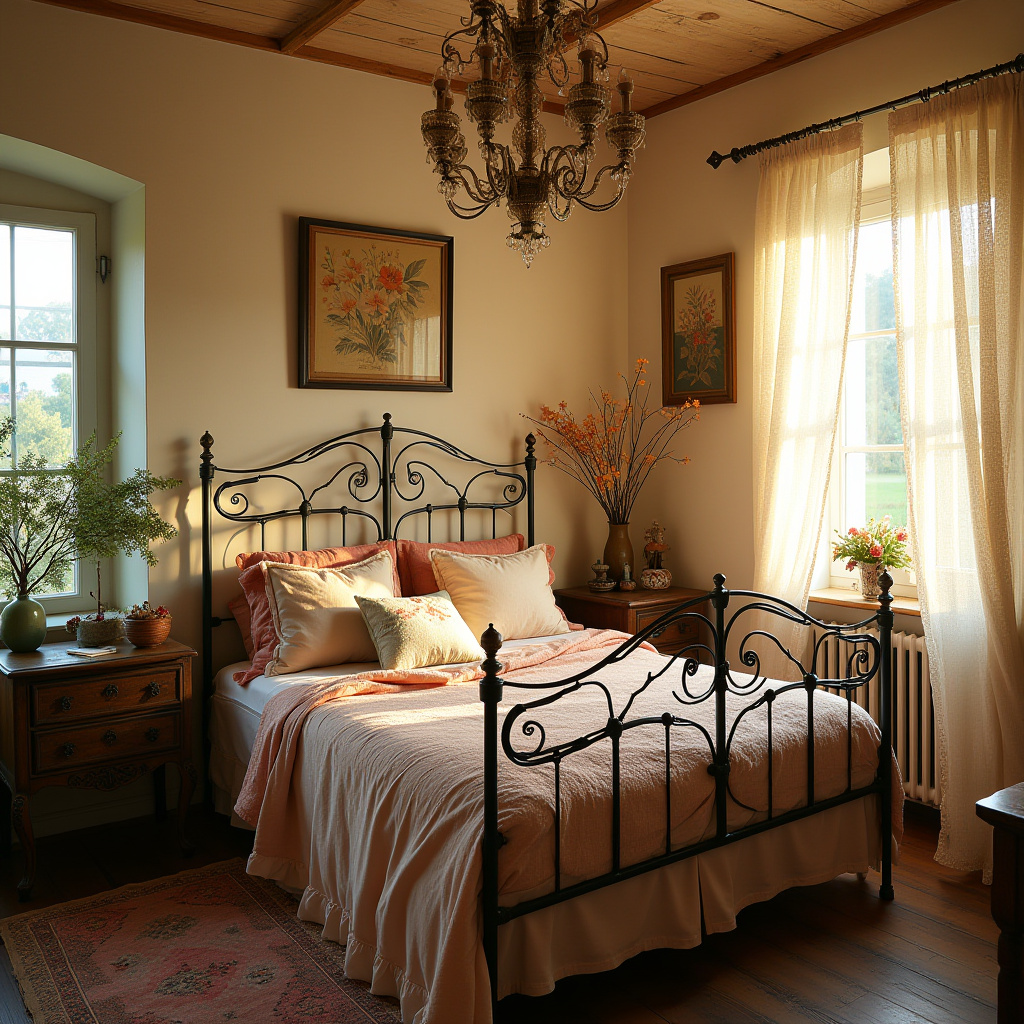 boho girls bedroom 12
