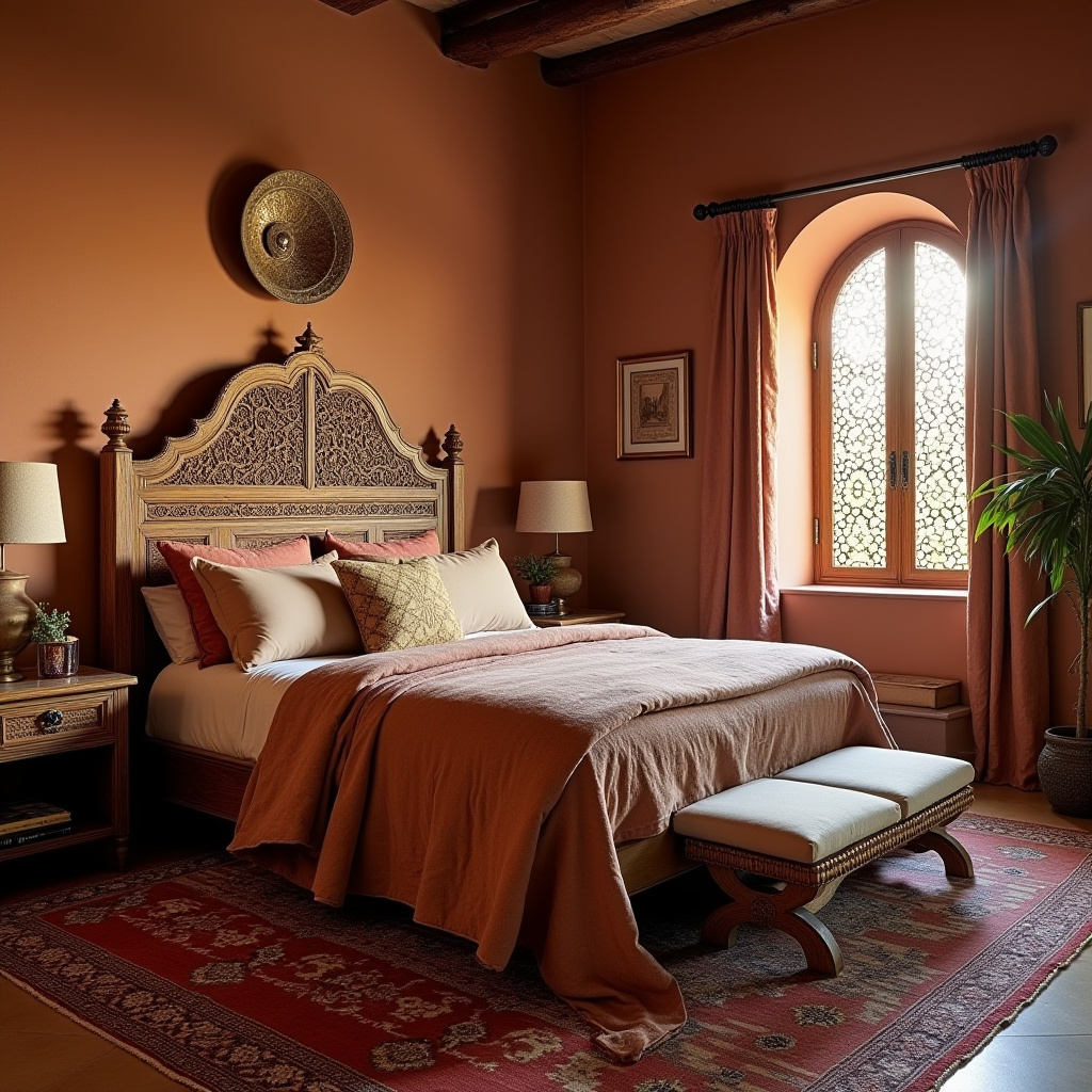 boho girls bedroom 15