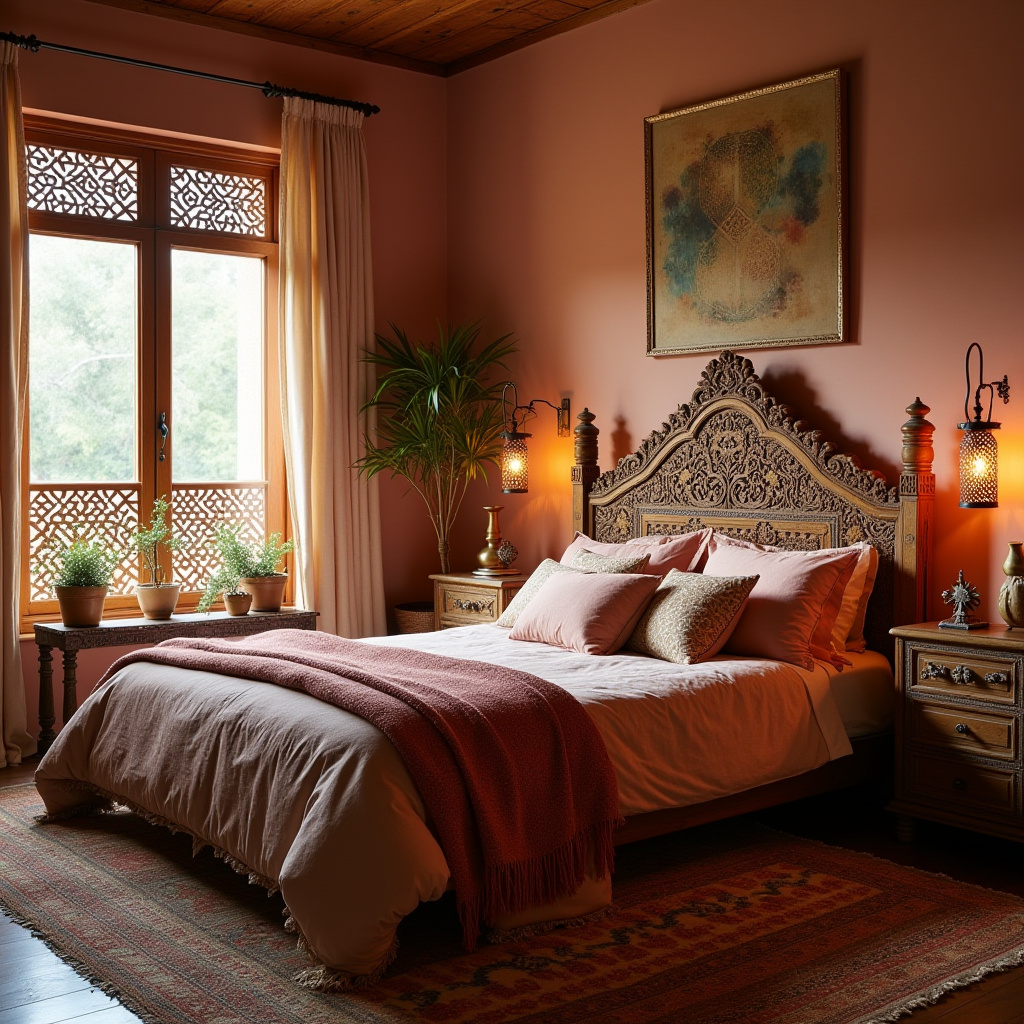 boho girls bedroom 16