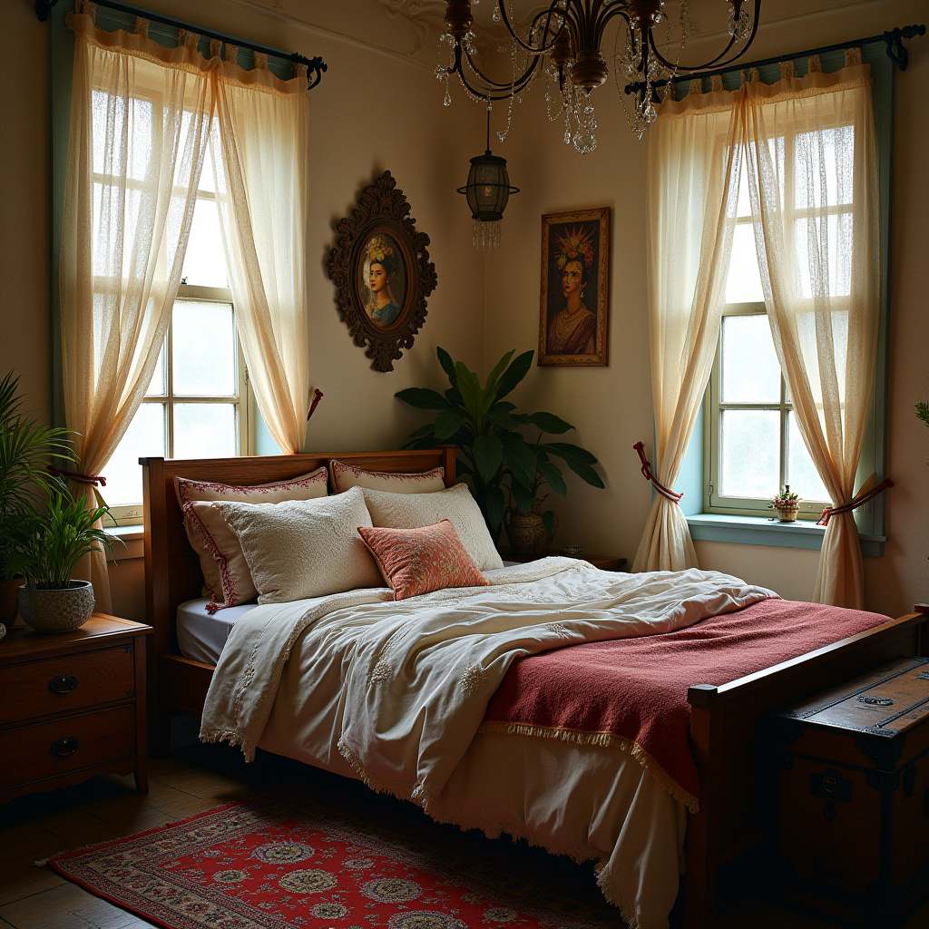 boho girls bedroom 21