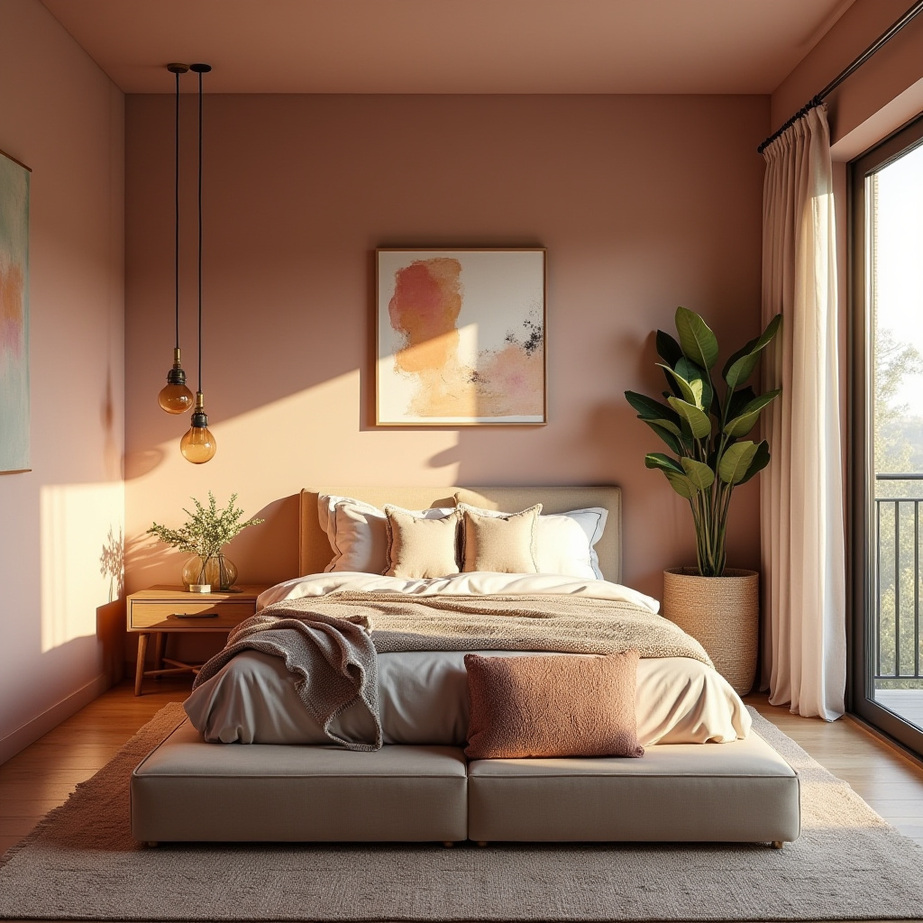 boho girls bedroom 40