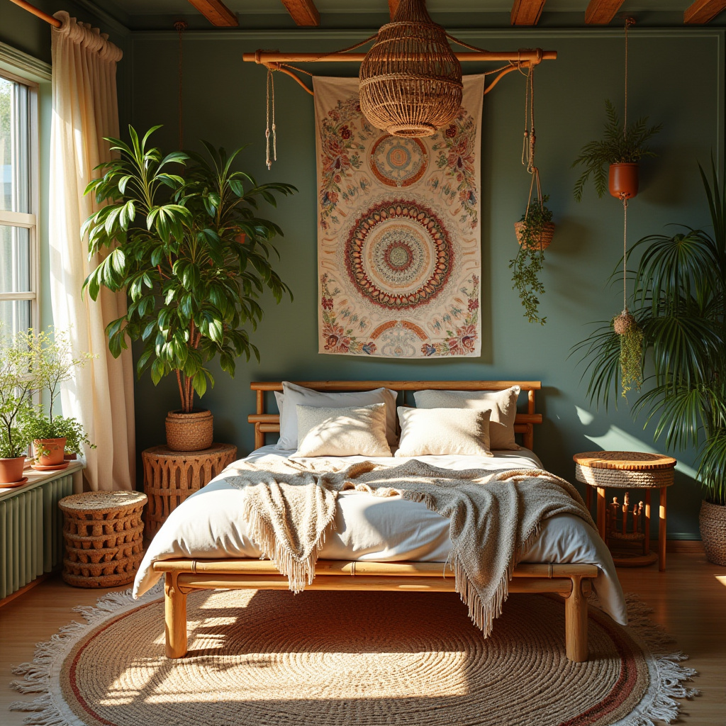 boho girls bedroom 6