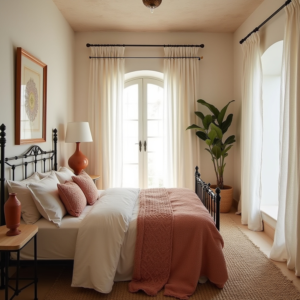 boho girls bedroom 8