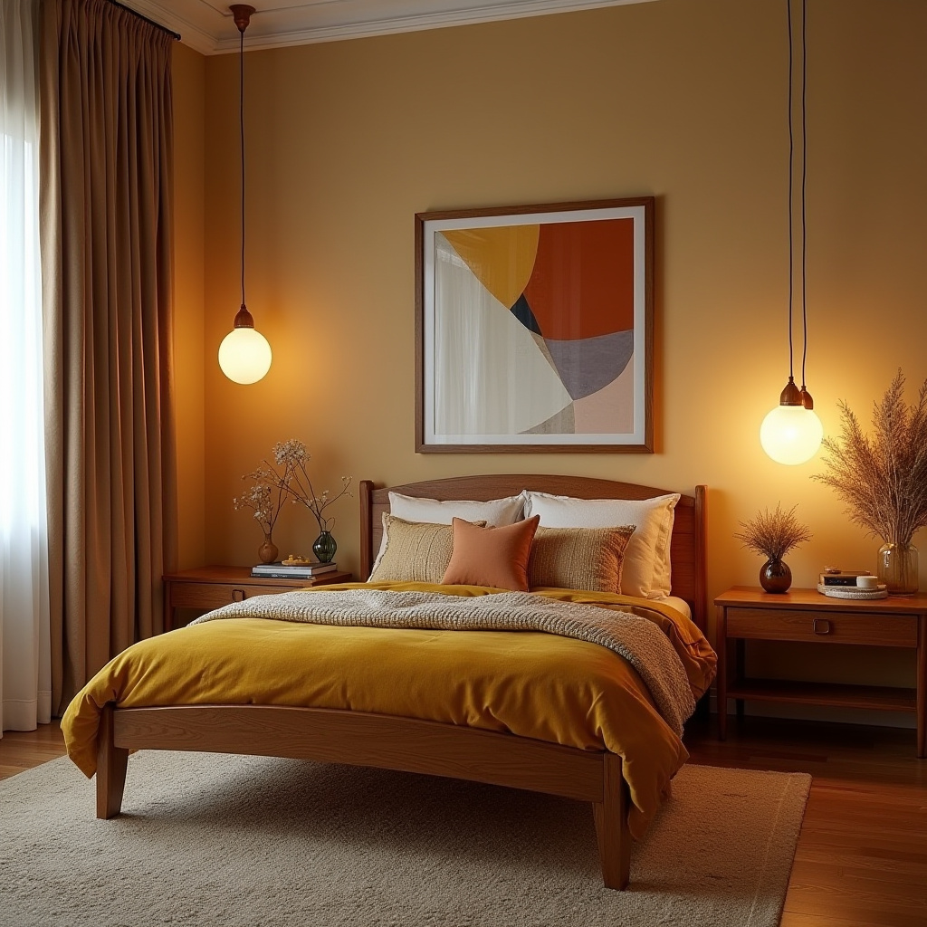 boho glam bedroom 18