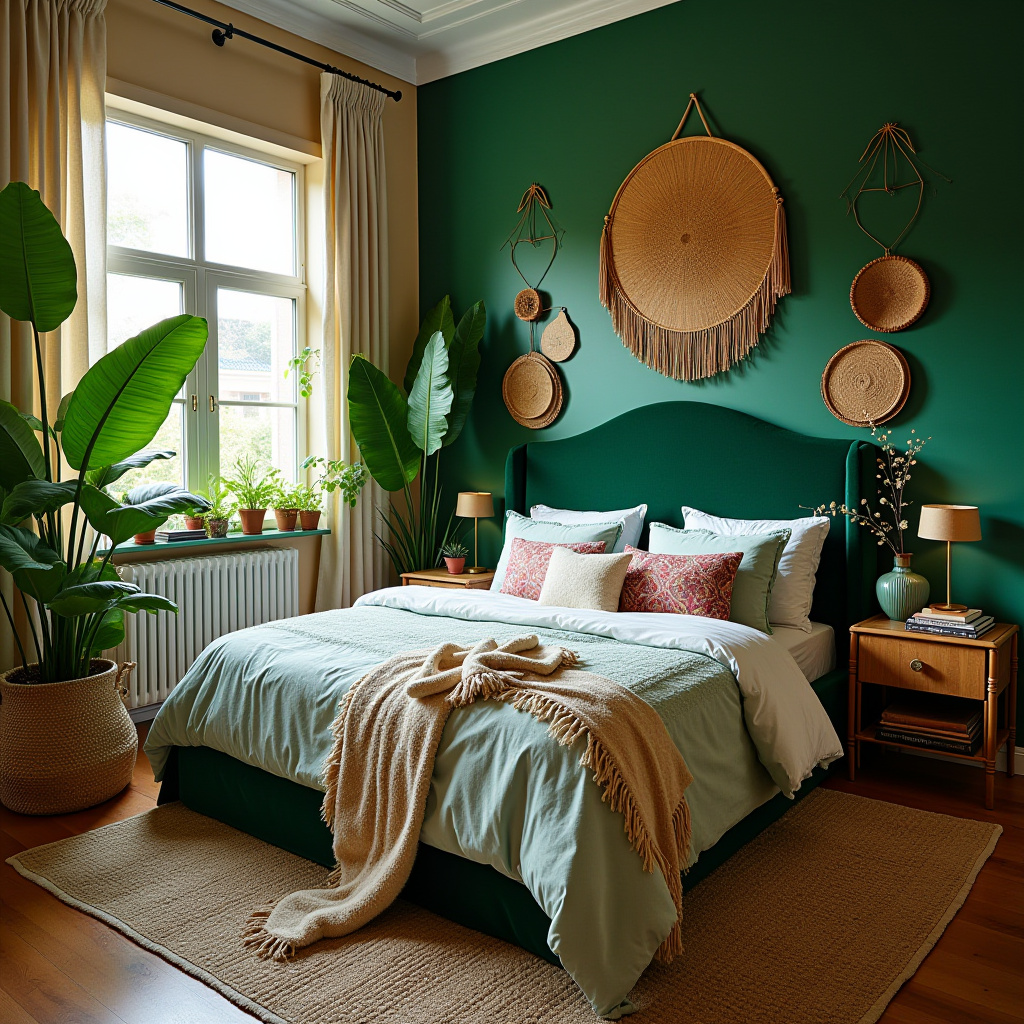 boho glam bedroom 20