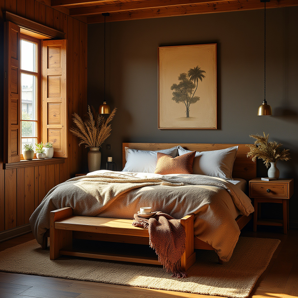 boho glam bedroom 31