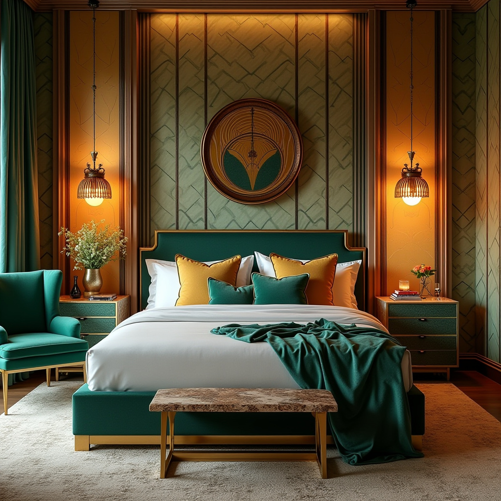 boho glam bedroom 5