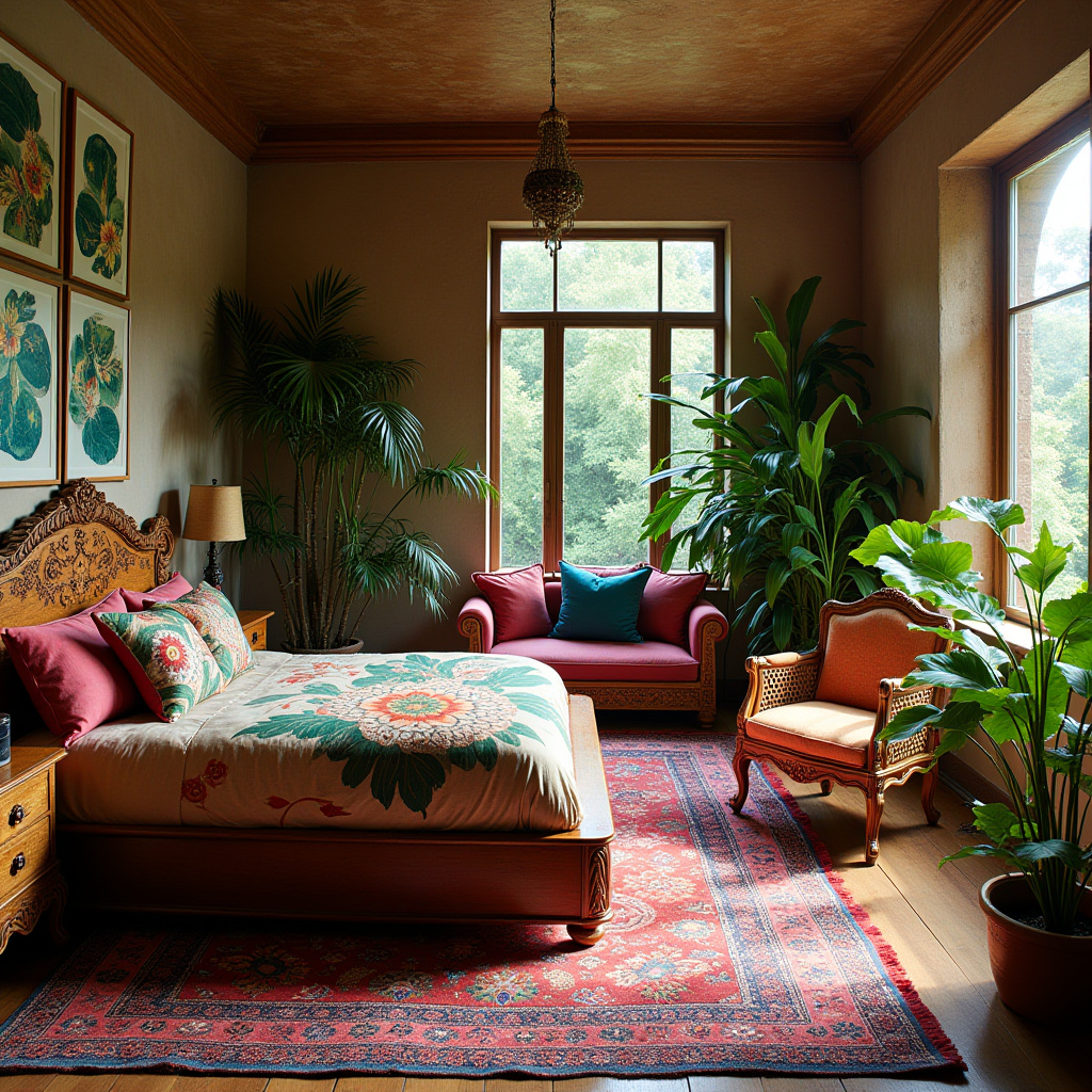 boho glam bedroom 7