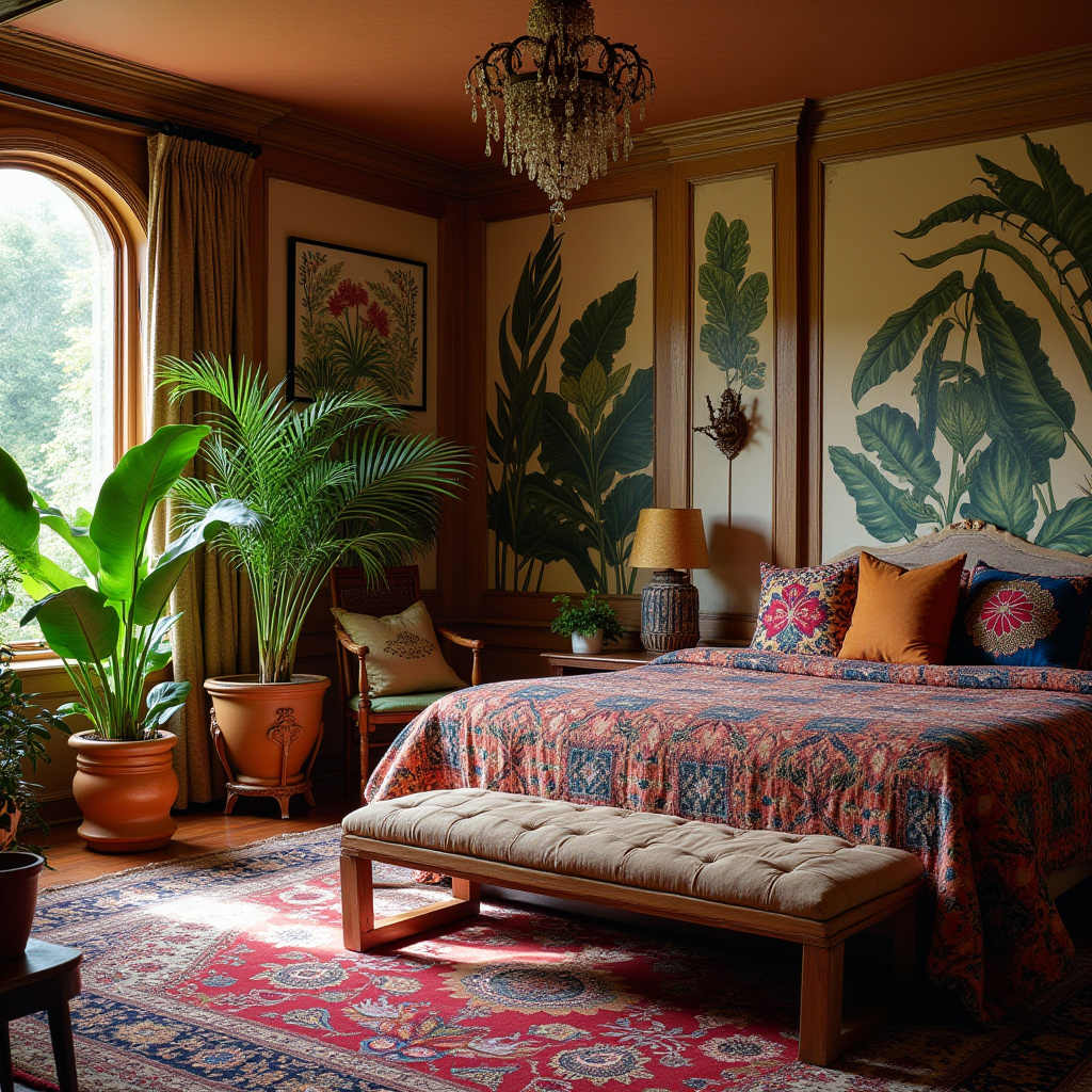 boho glam bedroom 8
