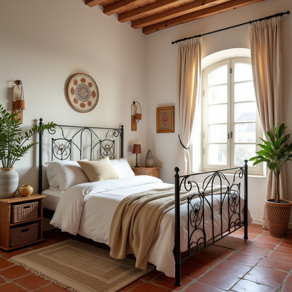 boho glam bedroom 9