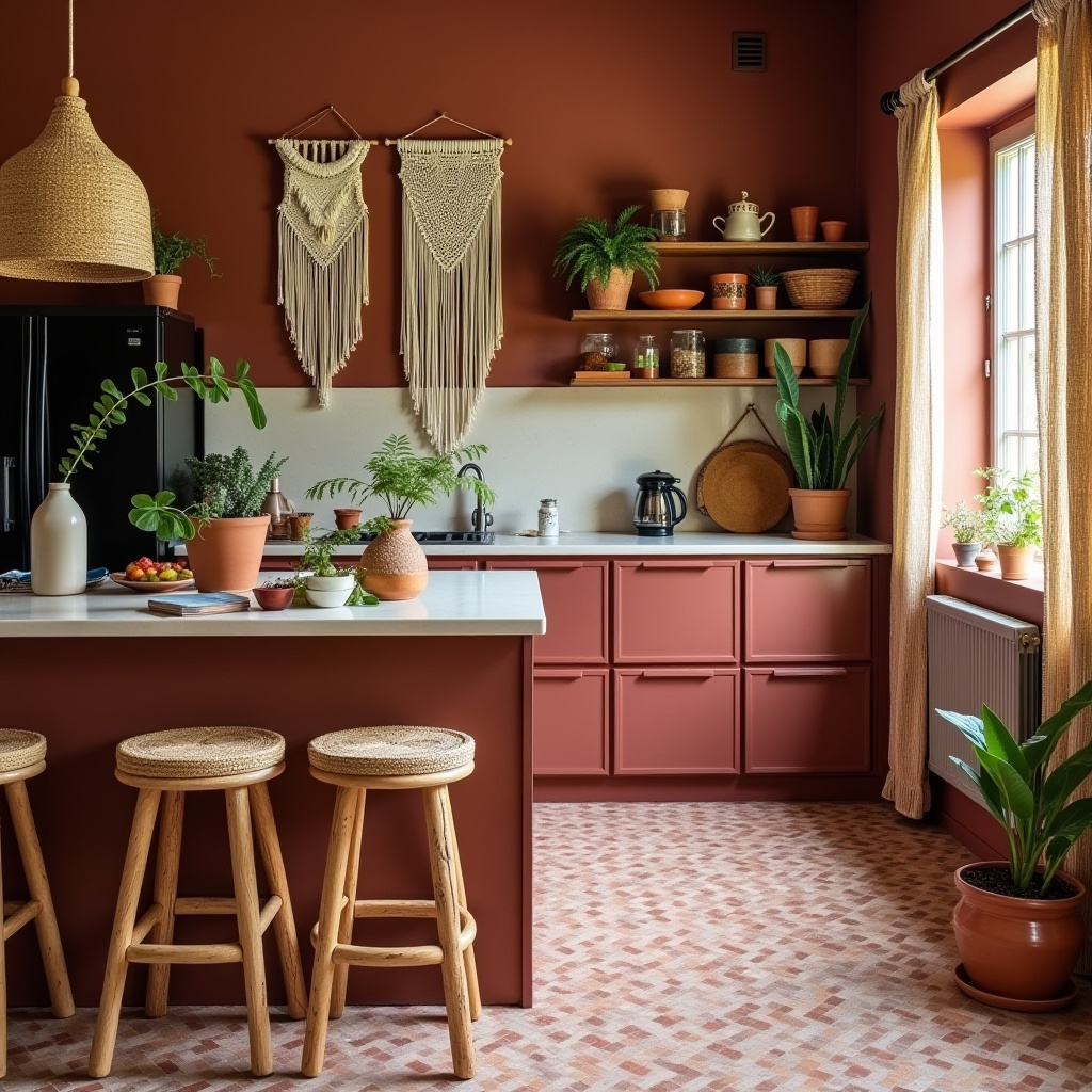 boho home decor kitchen 2