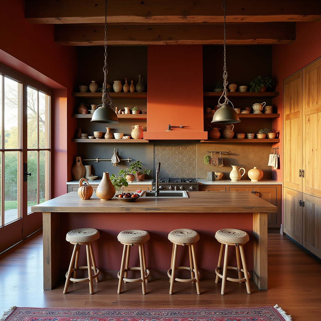 boho home decor kitchen 32