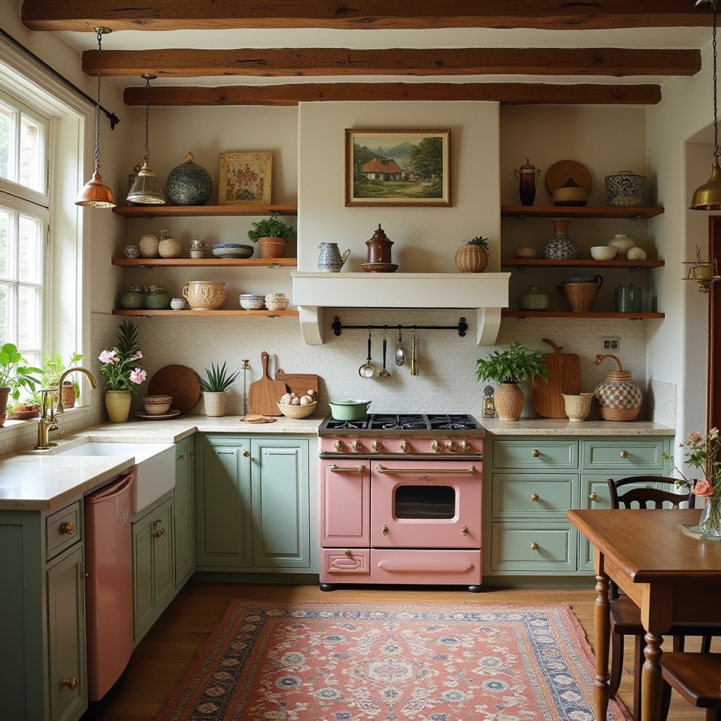 boho home decor kitchen 37