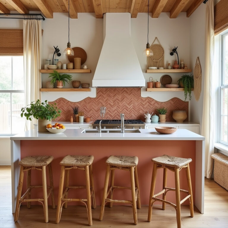 boho house decor kitchen 1