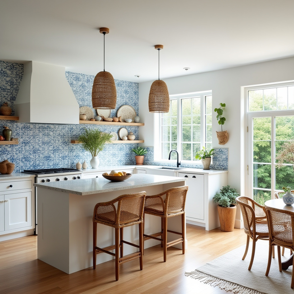 boho house decor kitchen 18