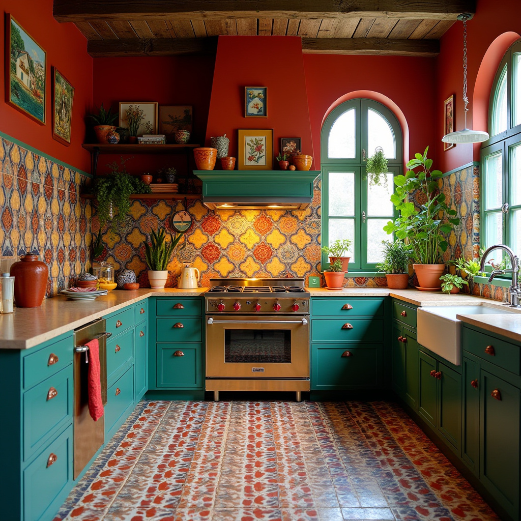 boho house decor kitchen 40
