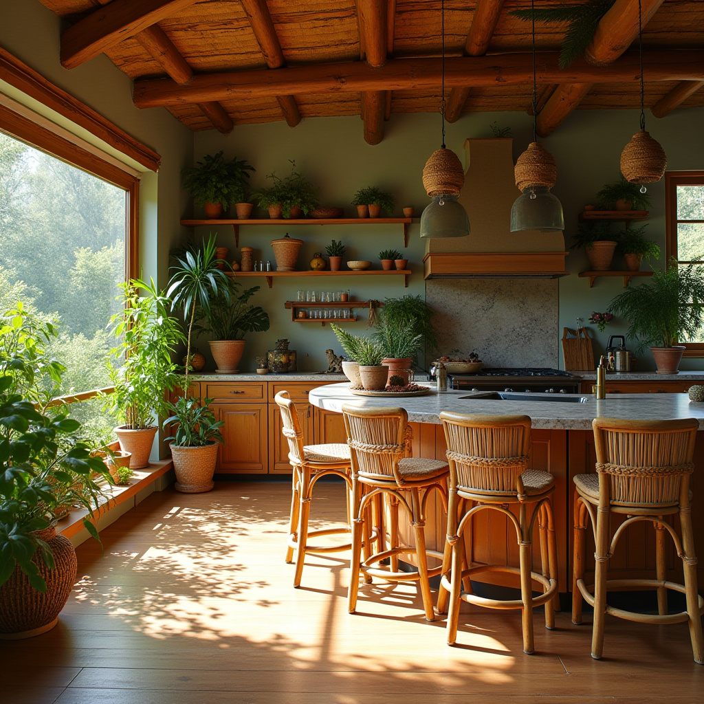 boho house decor kitchen 6