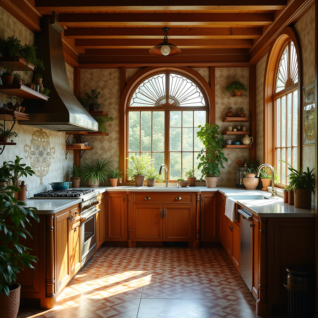 boho house kitchen 22